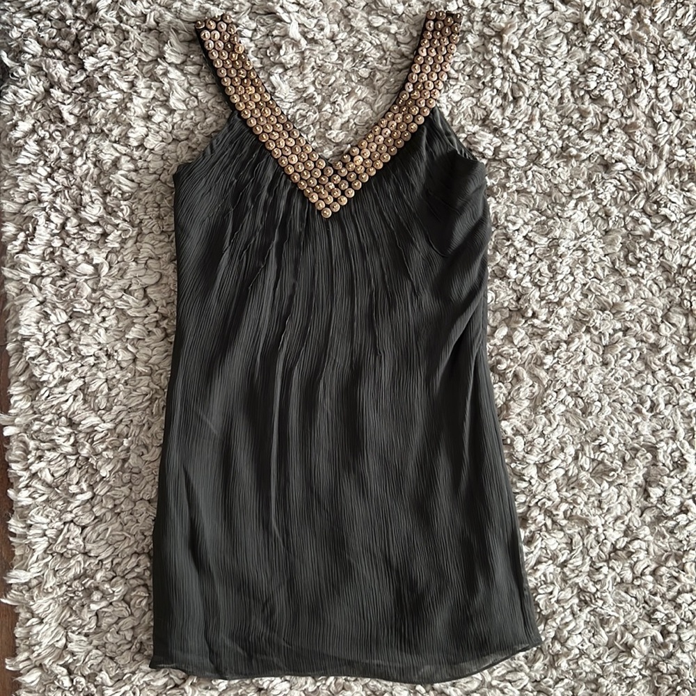 Adam Lippes Chocolate Brown Silk Dress Size 4